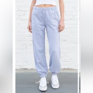 Brandy Melville Rosa sweatpants light blue